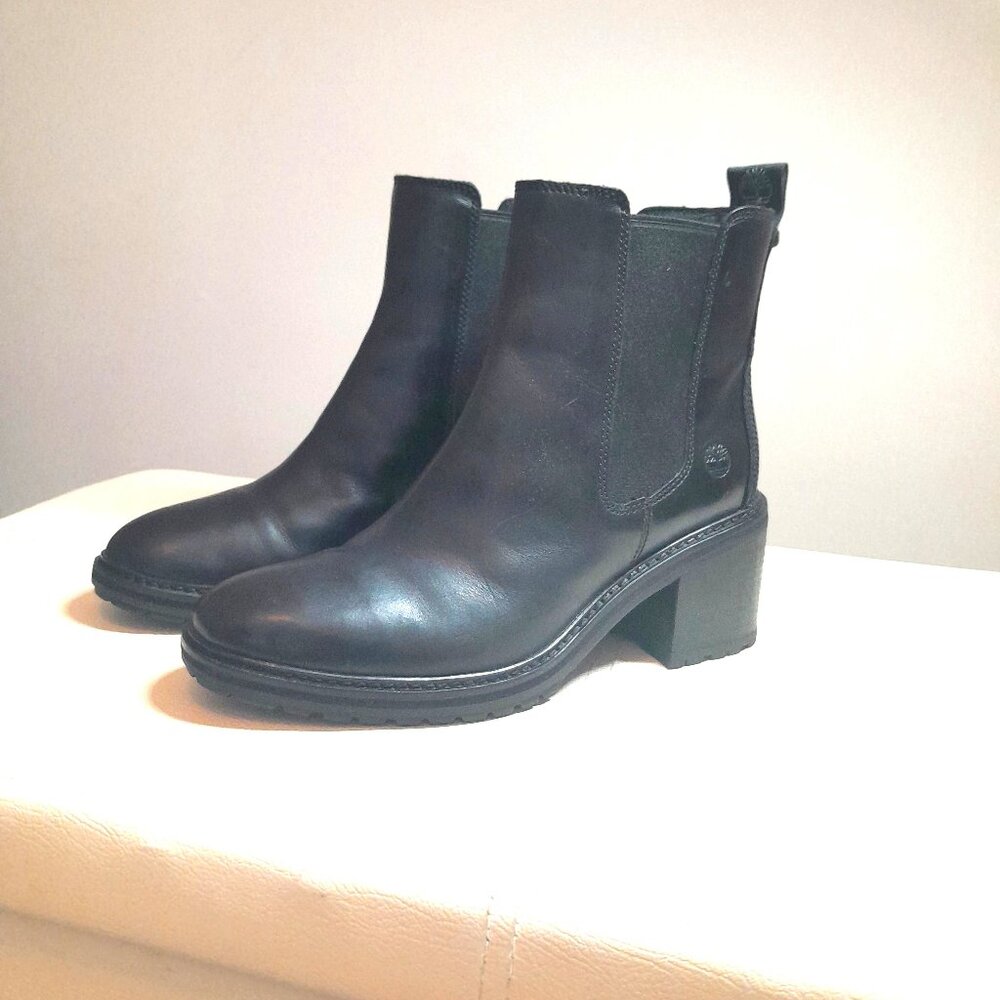 Timberland Chelsea Sienna Black Boots